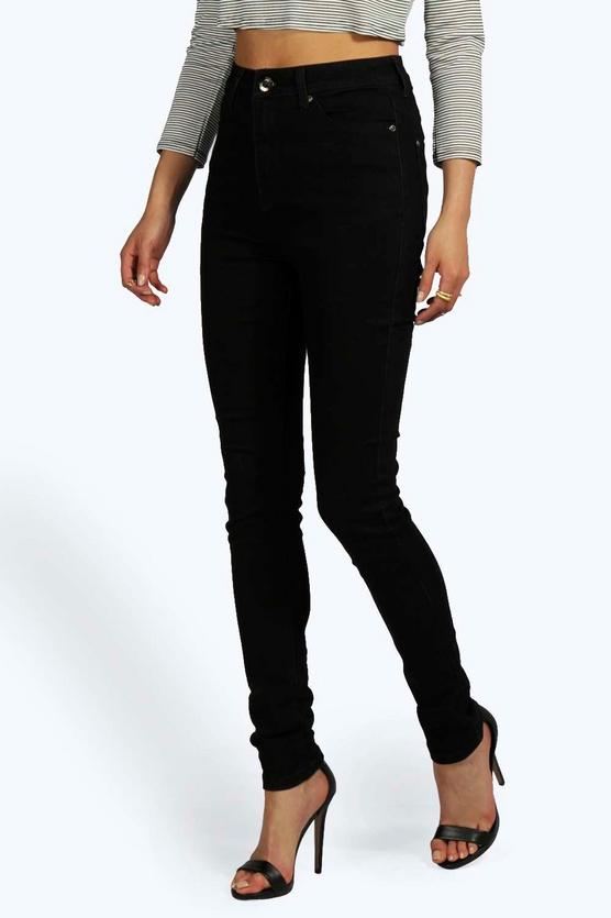 Rhea High Waisted Classic Stretch Skinny Jeans